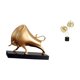 thumbnail image 1 of Estatua de toro abstracta,Escultura de toro decoración del hogar Figura de buey decorativa,Estatua de hoja,Estatua de hoja para decoración del hogar,manualidades y obras de arte.,Escultura de, 1 of 8