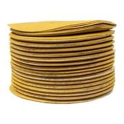 100 Pack 5 in W x 5 in L 220 Grit 5-Hole Hook and Loop Sanding Disc