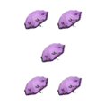 thumbnail image 1 of kurtrusly Versatile Dual Umbrella For Sun And Rain Protection Dual- Umbrella Lace Side Umbrella Sun Umbrella purple 5Set, 1 of 6