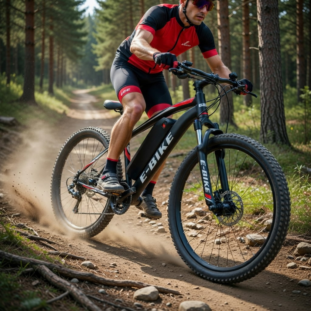 Electric Bike for Adults, Peak 750W Motor 20MPH 35Miles Lightweight Ebike for Teens, 26in E Mountain Bike with 432Wh Removable Battery, 7-Speed Full Suspension UL2849