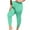 Green, variant on Tuphregyow Women's Plus Sized High Waist Yoga Pants New Style Trendy Solid Athletic Stretch Quick Dry Yoga Trousers Fitting Elastic Slim Leggings Pants Blue S