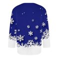 thumbnail image 2 of Camisas de Manga Larga para Hombres Imprimir Casual Cuello Redondo Blusa de Manga Corta, Camisas de Lino para Hombres, 2 of 5