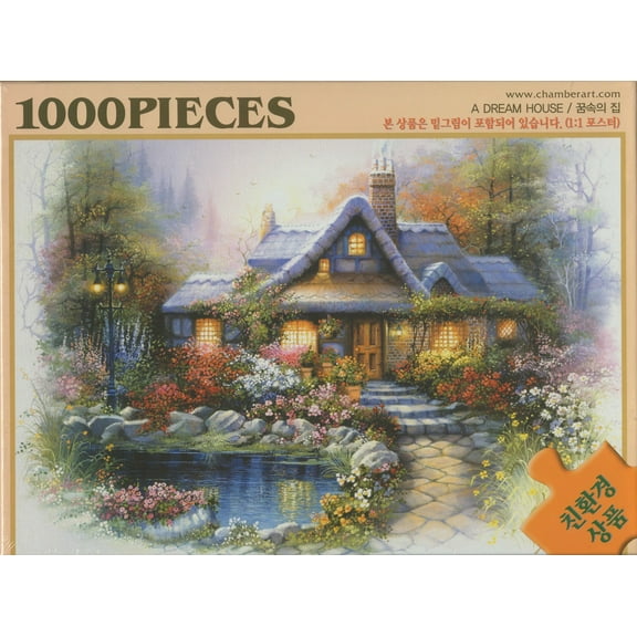 Dream House 1000 Piece Puzzle