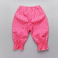 thumbnail image 6 of YTDSCS Girls Floral Sweatpants for Kids Baby Toddler Summer Spring Print Soft Jogger Pants Sweet Summer Spring Trousers Sports Athletic Pants Seven Points Pants,Sizes 1-9T, 6 of 9