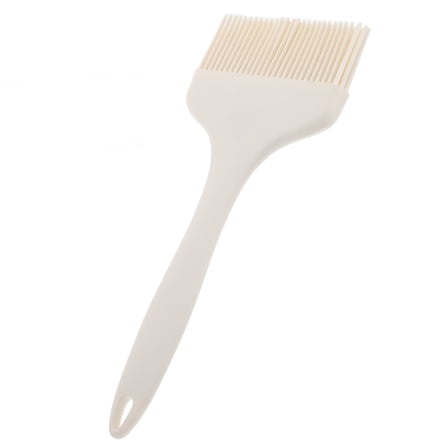FOMIYES 1Set Silicone Basting Brush for Outdoor Grill Heat Resistant Wide Brush Head Kitchen Gadget