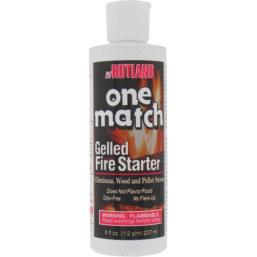 Rutland Products 8 Oz One Match Gelled Fire Starter (Model 48