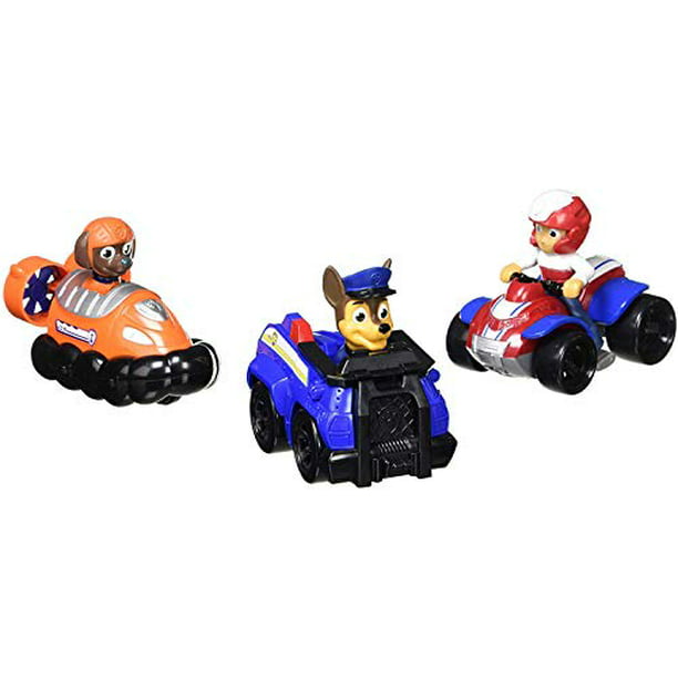 angivet kobling controller Paw Patrol Racers 3-Pack Vehicle Set, Chase, Zuma and Ryder - Walmart.com