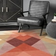 thumbnail image 4 of 9X13 Area Rug, Hallway, Living room, Rectangle Carpet, Geometric Design, Hand Tufted Rugs, 4 of 10