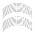 thumbnail image 5 of Taosunzt 16Pcs Car Motorcycle Bicycle Wheel Rim Reflective Sticker Tape Strip Decal Decor Blue, 5 of 8