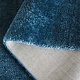 thumbnail image 5 of SAFAVIEH Penelope Braden Solid Shag Area Rug, Navy, 6'7" x 6'7" Round, 5 of 7