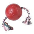thumbnail image 2 of CHOK Jolly Pet Romp n Roll Dog Toy Ball  Red  6”, 2 of 2