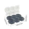thumbnail image 3 of 6-Cubes Diamond-Shaped Silicone Ice Tray Puck-Shaped Ice Tray Silicone Ice Cubes Tray For The Kitchen, 3 of 6