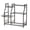 Black, variant on Dbuoem Garden Tool Organizer with Lockable Wheels,Yard Tools Rack for Garage,Shed,Garden,Utility Stand Rack for Rakes Brooms Shovels,Long-Handled Tools