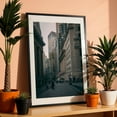 thumbnail image 3 of Wall & Broad - Manhattan New York Photography Black Framed Wall Art Print 12 x 18 inches, 3 of 8