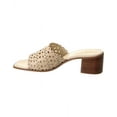 thumbnail image 2 of M by Bruno Magli Ariana Leather Sandal, 10, Beige, 2 of 5