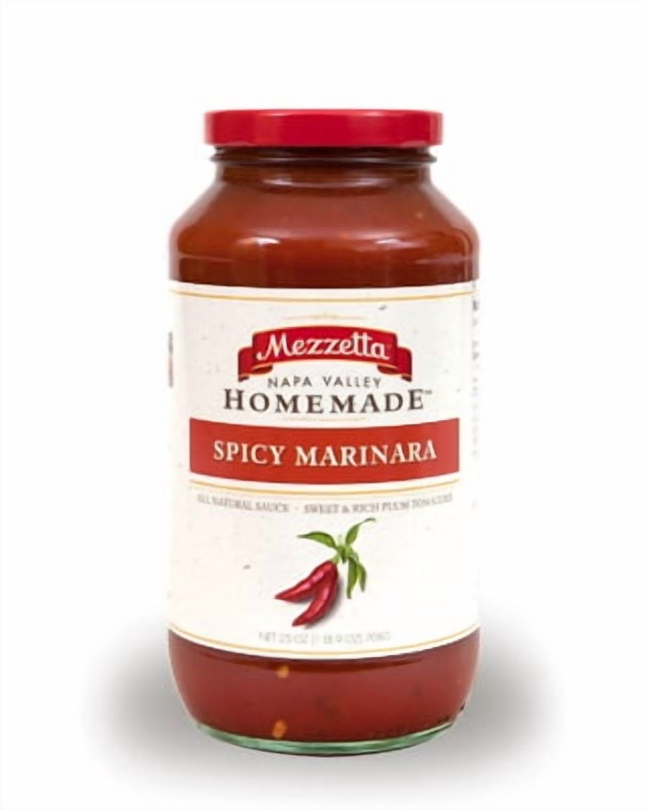 (3 pack) Mezzetta Family Recipes Spicy Marinara 24 fl oz Jar