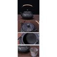 thumbnail image 5 of tetsubin Cast iron Tea Kettle workshop Healthy japanese fish pattern Teapot with Stainless Steel Infuser（27 oz）, 5 of 7
