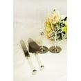 thumbnail image 5 of Silver Wedding Knife and Wedding Cake Server Set, 5 of 5