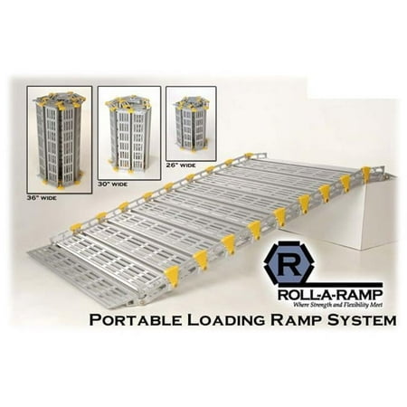 Roll-A-Ramp A12609A19 26 in. x 108 in. Portable Loading Ramp