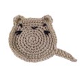 thumbnail image 2 of YAOMOBB Mugs Coaster Cartoon Coaster Crochet Cartoon Heat resistant Non slip Table Protection Handmade Decoration, 2 of 7