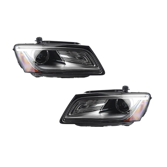New OEM Pair Of Headlights Fits Audi Q5 2013 2014 2015 044871 44871 8R0941044E