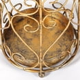 thumbnail image 6 of Umbrella Rack Stand,Umbrella Rack for Entryway,Canes Walking Sticks,Cast Iron Bird Handle and Drip Tray (Antique Gold), 6 of 6