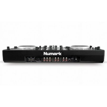 NUMARK MIXDECK QUAD Universal 4 Channel DJ Mixer - CD/MP3/USB/iPad/MIDI Software