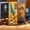 (Ink Cartridge Version) Golden Wings 8-Piece Set--Dark Green--No Bag, variant on Vintage-style gold-dipped feather pen European British-style dip pen gift box business dip pen wax seal gift set