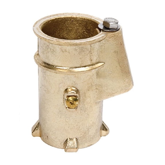 S.R. Smith 4 Inch Swimming Pool Railing Anchor for 1.90 Inch OD Tubing, Bronze