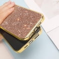thumbnail image 6 of Compatible with iPhone 15 Bling Diamond Case Glitter for Women 3D Rhinestone Crystal Shiny Sparkly Protective Cover with Electroplate Plating Bumper Luxury Fashion Case Rose Gold, 6 of 14