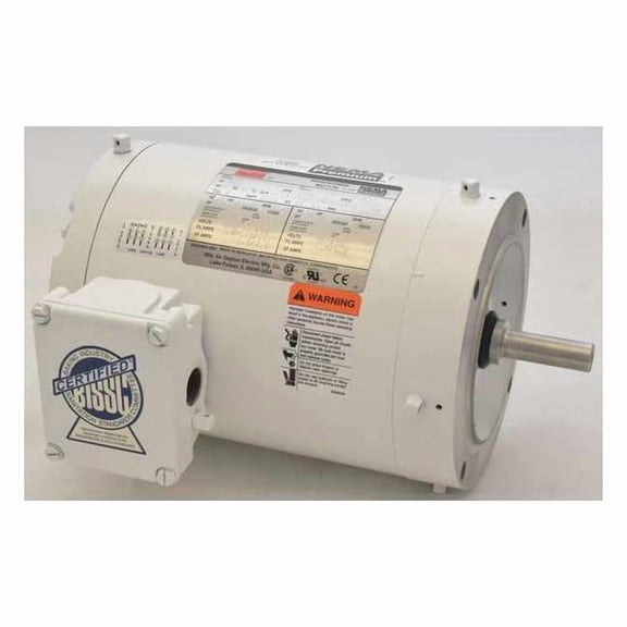 Dayton Washdown Motor,3/4 HP,1745,56C,230/460V 1TTB5BG