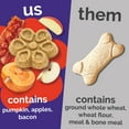 thumbnail image 5 of Fruitables Biggies Crispy Bacon & Apple Dog Treats - 16oz, 5 of 9