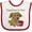 White and Red, variant on Inktastic Teacher's Pet Boys or Girls Baby Bib