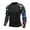 Type C, variant on Men's Long Sleeves Rash Guard Sun Protection Quick Dry Water Sports Compression Swim Shirts Type B M