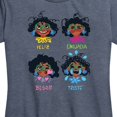thumbnail image 3 of Disney's Encanto - Mirabel Emotions - Women's Short Sleeve Graphic T-Shirt, 3 of 5