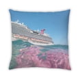 thumbnail image 2 of Ahgly Company Transportation Boats Outdoor Throw Pillow, 18 inch by 18 inch, 2 of 6
