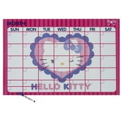 Hello Kitty Dry Erase Wall Calendar