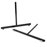 Econoco L-Shaped Leg for Grid Panel, Black (Pack of 12) - Walmart.com