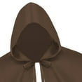thumbnail image 3 of Capa de Halloween, disfraz de cosplay, traje de diablo, gótico, para adultos, capa de mago medieval Café, 3 of 9