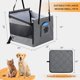 thumbnail image 2 of Asiento de coche para perros, bolsa de transporte para asientos de coche para perros pequeños, medianos y grandes, asiento trasero o delantero, cojín impermeable, malla transpirable, 2 of 5