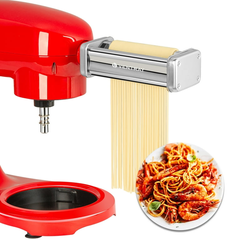 KitchenAid 3-Piece Pasta Roller & Cutter Set and Fresh Prep Slicer