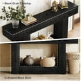 thumbnail image 4 of Tribesigns 63" Console Table, Farmhouse 2-Tier Entryway Table with U-Shaped Base, 4 of 7