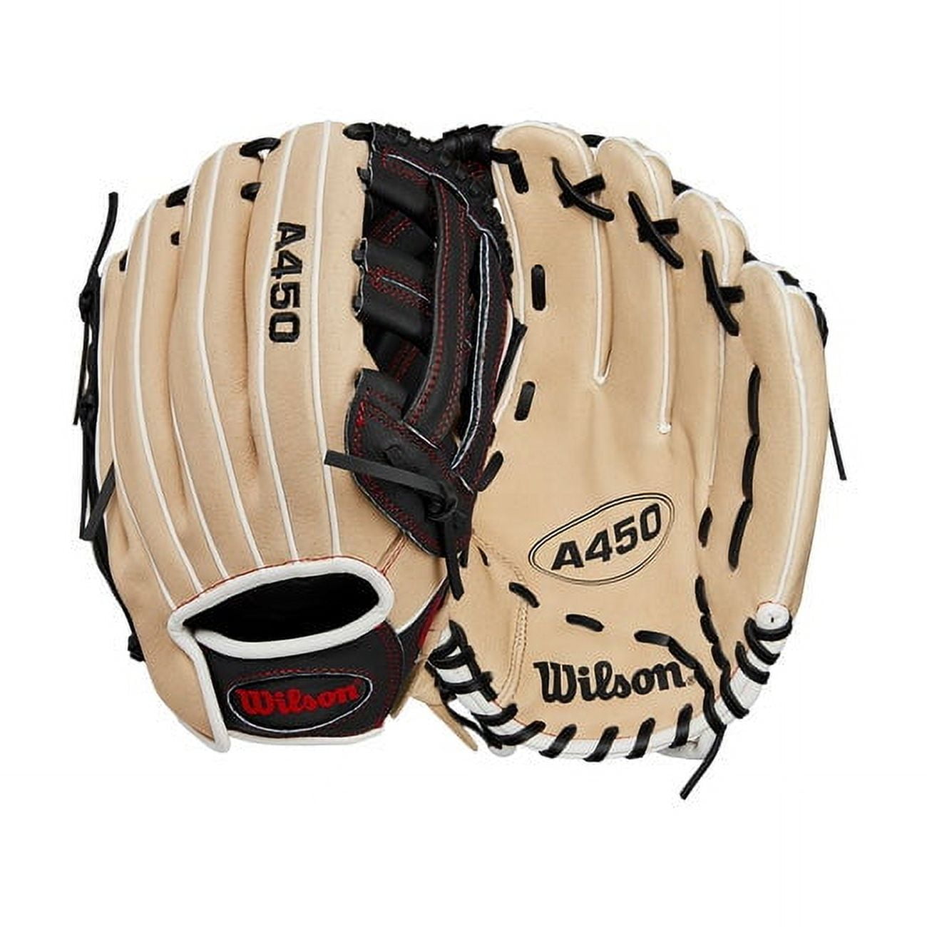 Wilson A450 Baseball Youth 10.5" Baseball Outfielders' Gloves Right Hand Throw