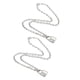 thumbnail image 1 of Collar de Cadena Con candado ANGGREK 2PCS Acero Inoxidable 50cm, 1 of 8