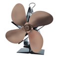 thumbnail image 2 of Fan for Wood Stove Powered by Heat Stove Fan Wood Stove Fans Fireplace Fan Heat Powered Fan with 4 Blade Wood Stove Fan Heat Powered Fireplace Fan Heat Powered Heat Powered Stove Fan, 2 of 8