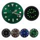 thumbnail image 2 of Modified Watch Accessories Movement Watch Replacement Parts Watch Dials with Ice Blue Luminous Effect Green, 2 of 4
