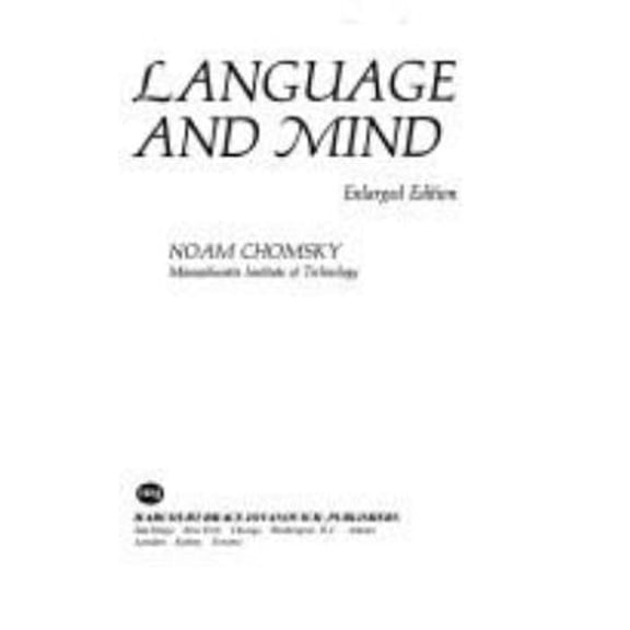 Pre-Owned Language and Mind Paperback