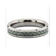 thumbnail image 2 of Metals Jewelry Tungsten Carbide Men's / Women's 4mm Sage Green Carbon Fiber Inlay Wedding Band Ring Size 9.5, 2 of 5