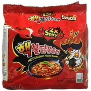 Samyang 2X Spicy Hot Chicken Flavor Ramen_KOREAN SPICY NOODLE (140g Each) (5 packs)