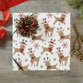 thumbnail image 4 of Current Merry Reindeer Christmas Jumbo Rolled Gift Wrap - 1 Giant Roll, 23" x 32', Tear-Resistant Wrapping, 4 of 6